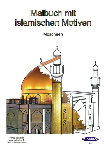 Malbuch 1 mit islamischen Motiven – Moscheen